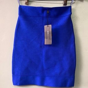 NWT BCBGMaxAzria Royal Blue Pencil Skirt
